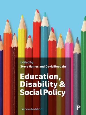 cover image of Education, Disability and Social Policy